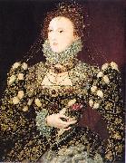 Nicholas Hilliard Elizabeth I, the France oil painting artist